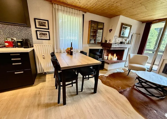 71 18 Les Lutins Alpe Des Chaux 4 People Appartamento Gryon