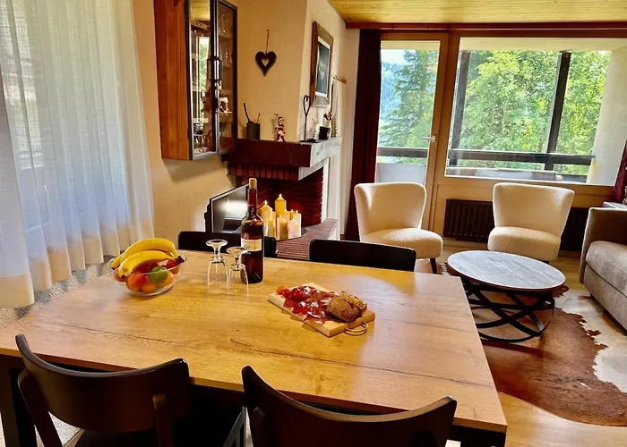 71 18 Les Lutins Alpe Des Chaux 4 People Appartamento Gryon