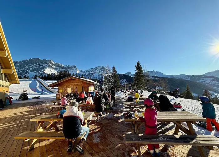 71 18 Les Lutins Alpe Des Chaux 4 People גריון